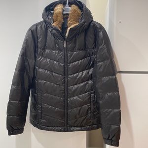 JACK  & JONES DOWN JACKET WITH REAL FUR